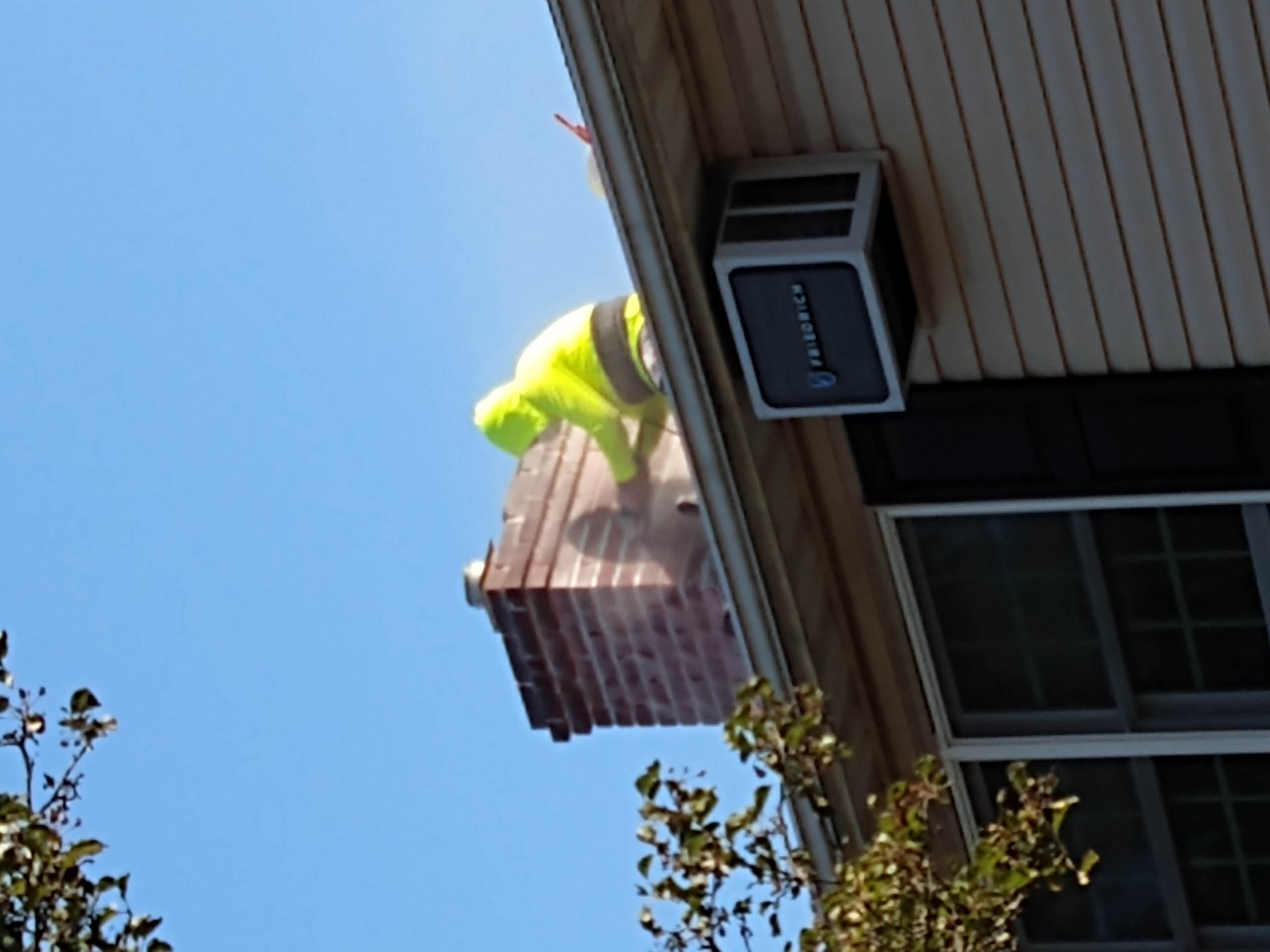 Chimney tuckpointing and mortar repair in Bridgehampton, New York
